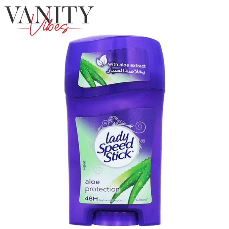Lady Speed Stick Aloe 48H Protection Deodorant Stick 45g for Women