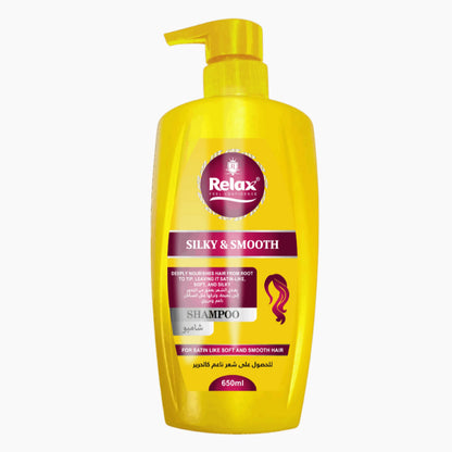 Relax Feel Confident Silky & Smooth Shampoo 650ml