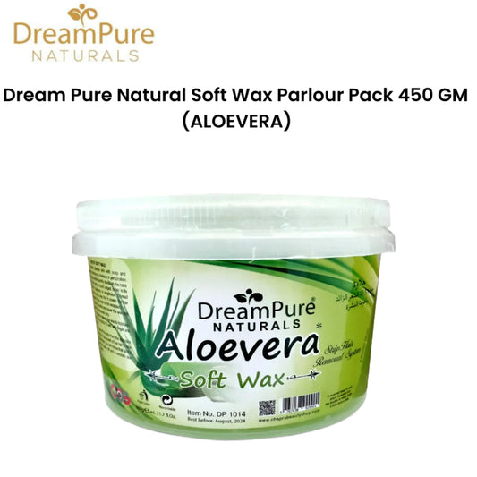 Dream Pure Natural Soft Wax Parlour Pack (ALOEVERA)