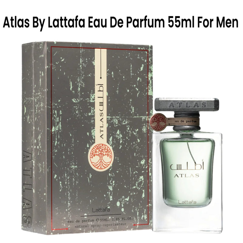 Atlas By Lattafa Eau De Parfum 55ml For Men