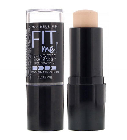 Maybelline Fit Me Shine-Free + Balance Stick Foundation 110 Porcelain