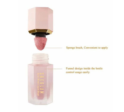 Sheglam Color Bloom Liquid Blush in Shade Love Cake 5.2 ml Natural Flush & Long-Lasting Glow