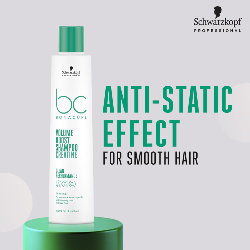 Schwarzkopf BC Bonacure Volume Boost Creatine Shampoo 250ml Thickening & Volumizing Hair