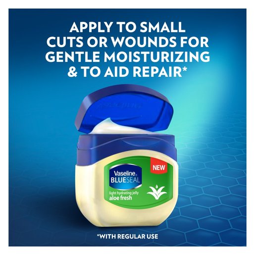 Vaseline Blue Seal Aloe Fresh Light Hydrating Petroleum Jelly 50ml