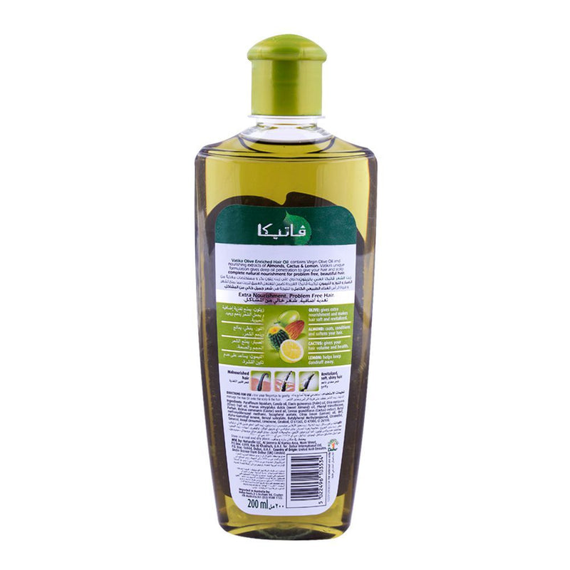 Vatika naturals Olive Enriched Hair Oil Nourish & Protect 200ml