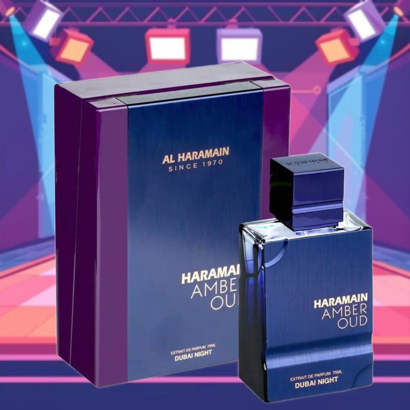 Haramain Amber Oud Dubai Night by Al Haramain Extrait De Parfum 100ml for Men And Women