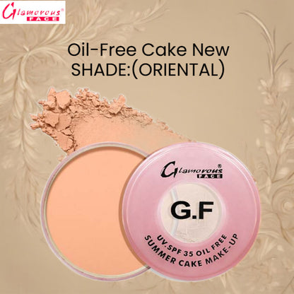 Glamorous Face Oil-Free Cake New (Shade:Oriental)