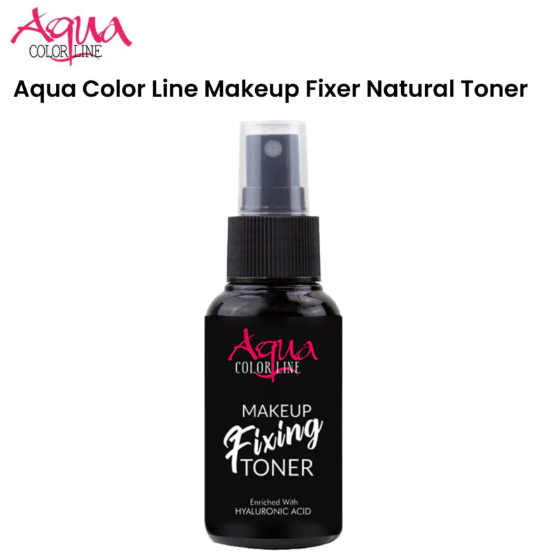 Aqua Color Line Makeup Fixer Natural Toner