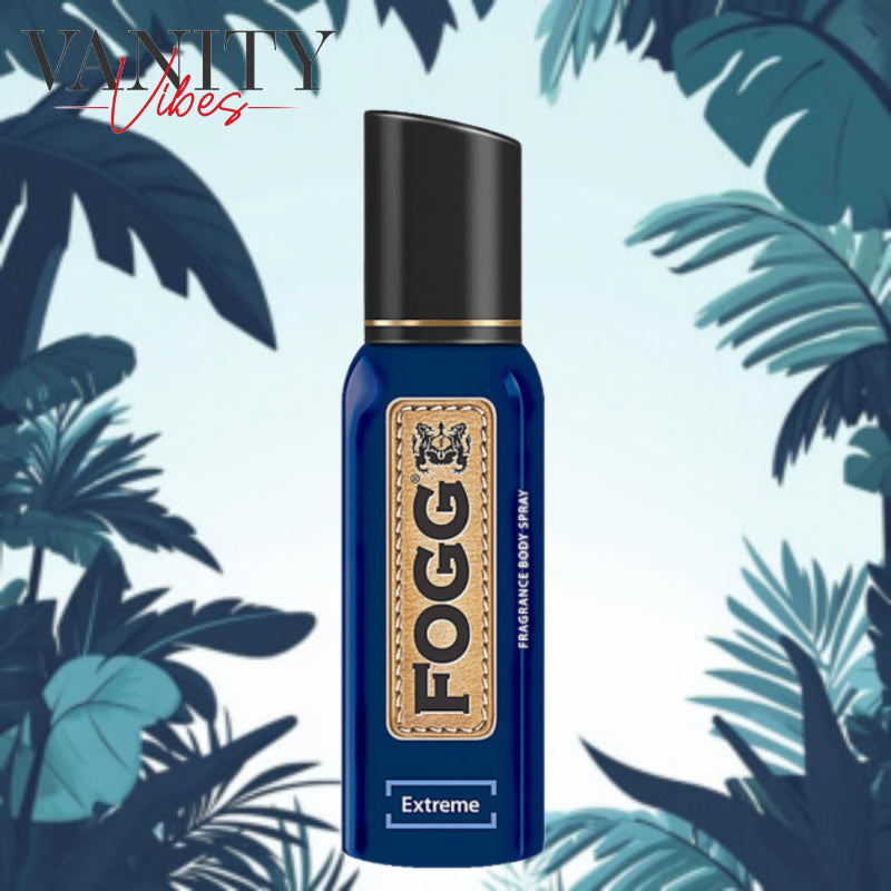 FOGG Extreme No Gas Perfume Body Spray for Men 150ml - Long Lasting Strong Masculine Deodorant Spray Fresh Fragrance Daily We