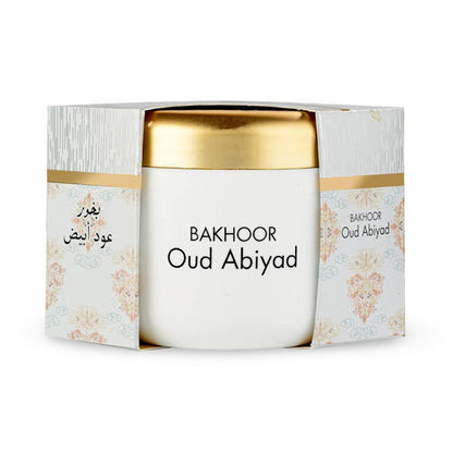 Hamidi Bakhoor Oud Abiyad 70g – Premium Arabic Incense Chips for Long Lasting White Oud Fragrance Home Aroma
