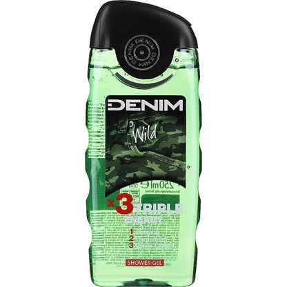 DENIM WILD ENERGY SHOWER GEL 250ml