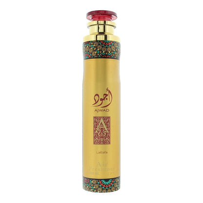 Ajwad Deodorant Spray 200ml + Ajwad Air Freshener by Lattafa 300ml (Pack of 2)