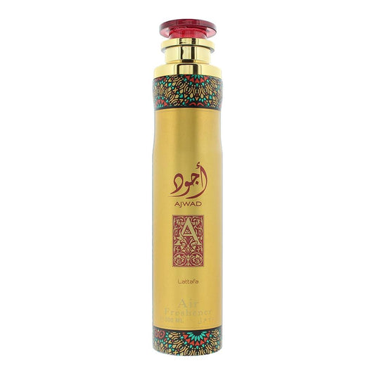 Ajwad Deodorant Spray 200ml + Ajwad Air Freshener by Lattafa 300ml (Pack of 2)