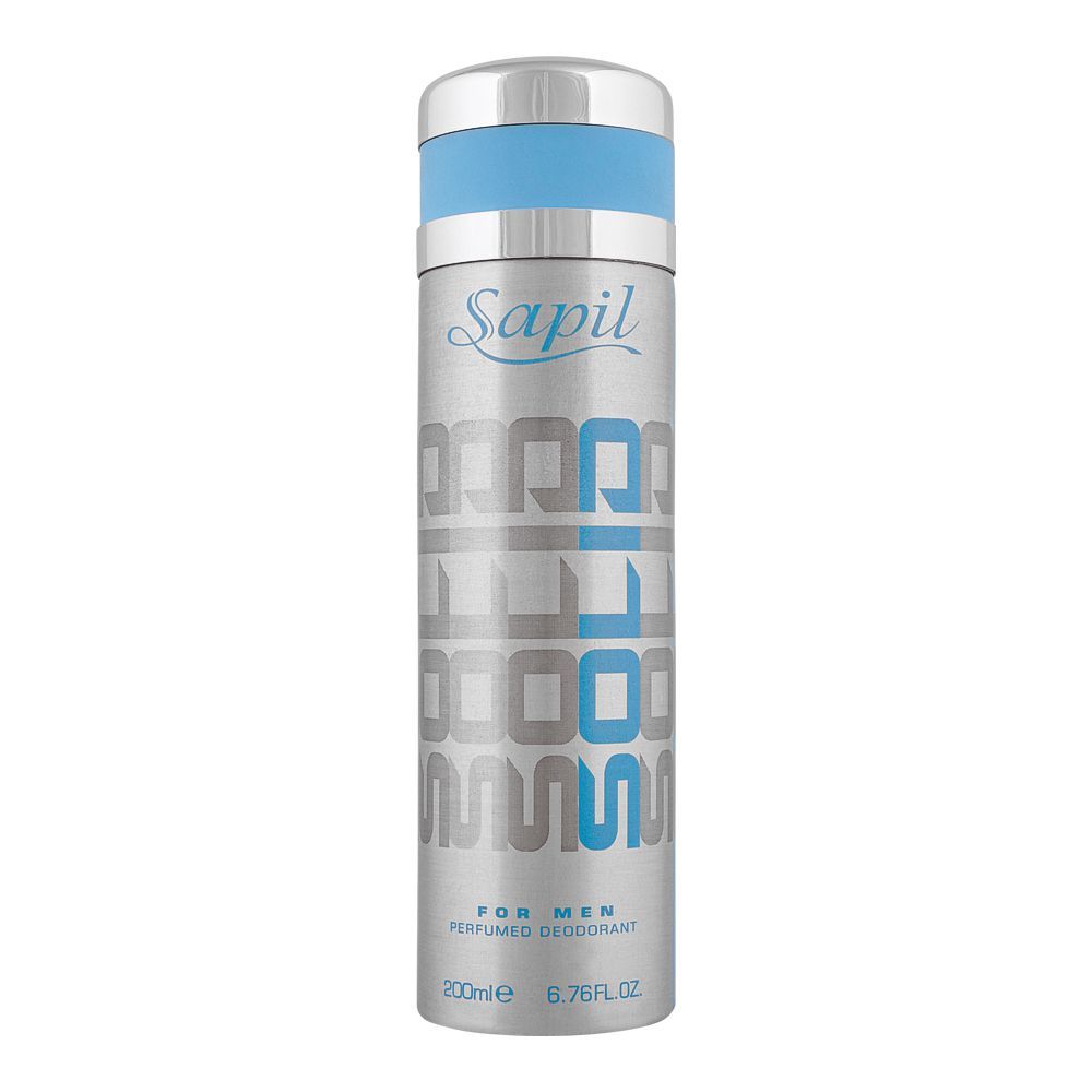 Sapil Solid Silver for Men Deodorant Spray 200ml