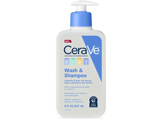 CeraVe Baby Wash & Shampoo 237 ml  Made in  USA