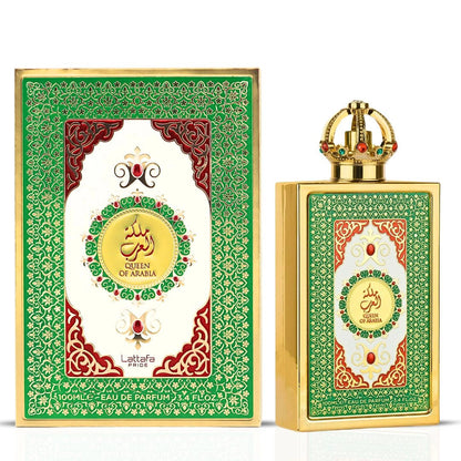 Lattafa Pride Queen of Arabia Eau De Parfum 100ml – Long Lasting Original Elegant Floral Fragrance for Women