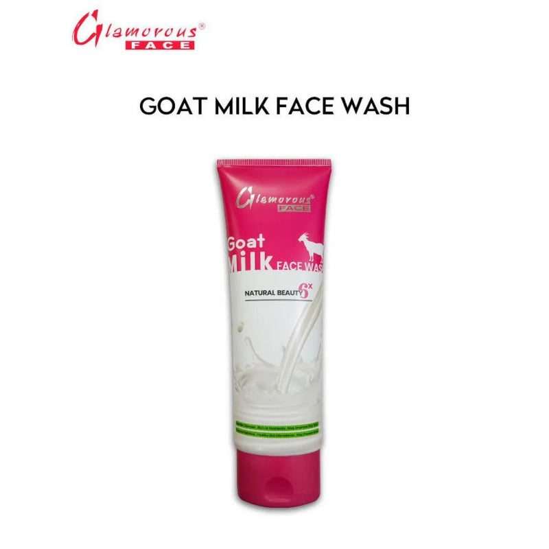 Glamorous Face Whitening Goat Milk Face Wash 100gm