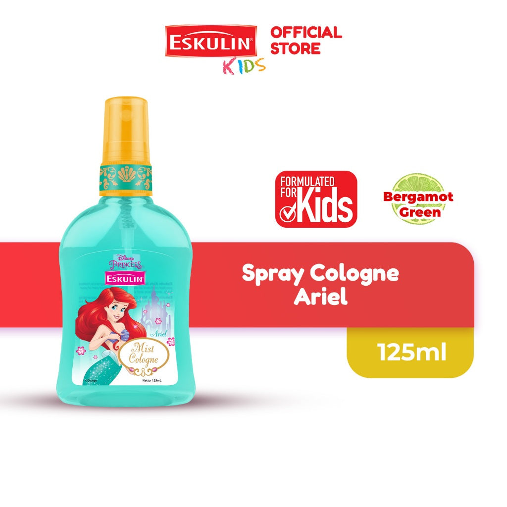 Eskulin Ariel Spray Mist Cologne 125ml - Long Lasting Fresh Aquatic Fragrance Body Mist for Men & Women Daily Use Deodorizing