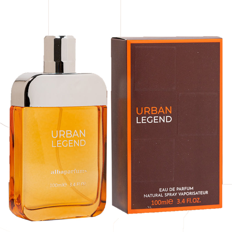 Urban Legend Alba Parfums Eau De Parfum 100ml For Men – Long Lasting Bold Masculine Luxury Fragrance Spray
