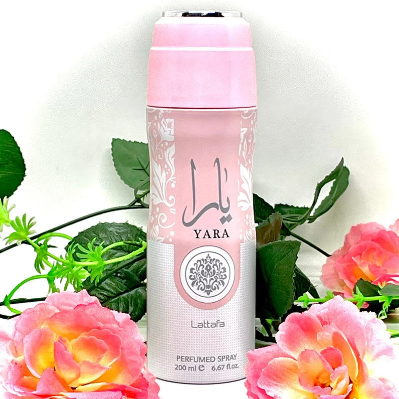 Lattafa Yara Women Perfume & Body Spray 200ml - Long-Lasting Fragrance, Floral & Sweet Scent