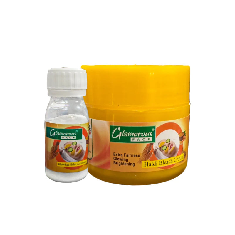 Glamorous Face Glowing Haldi Bleach Cream