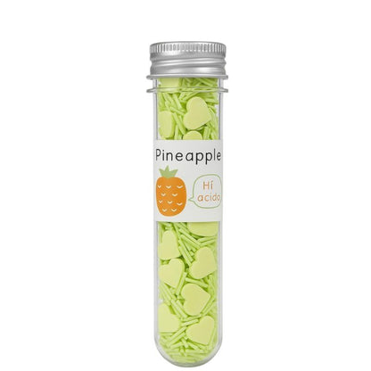 Wink Colorful Paper Craft Fruits Series Pineapple Flavour Travel Soap Strips in Test Tube Jar – Portable Disposable Hand Wash
