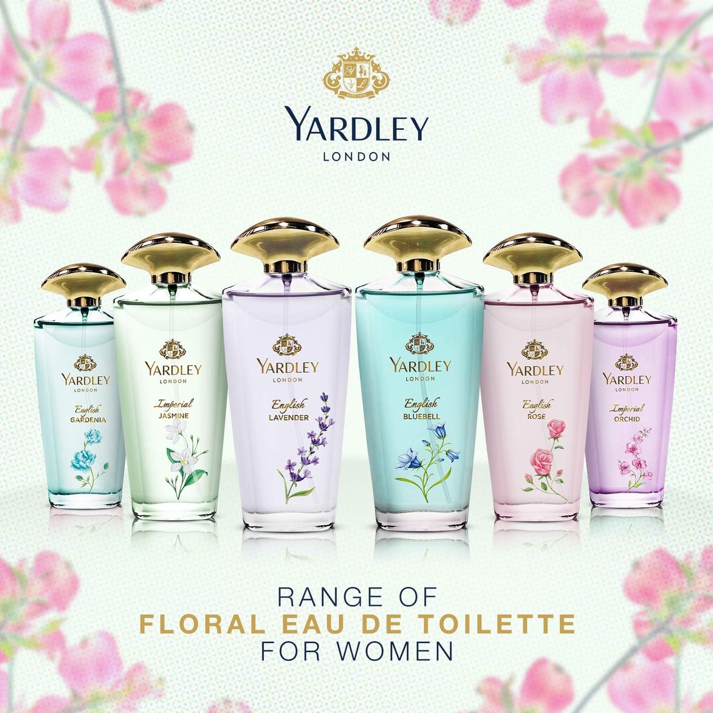 Yardley London Poise Eau de Parfum for Women 100ml - Elegant Floral Fruity Fragrance Perfume with Long Lasting Feminine Scent