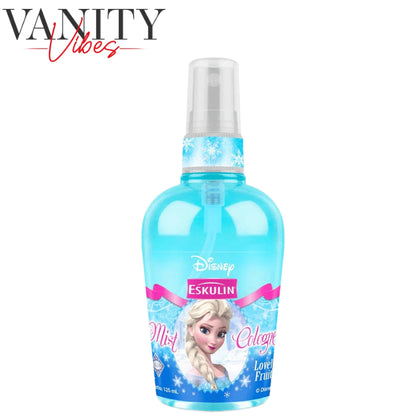 Eskulin Disney Frozen Mist Cologne 125ml - Long Lasting Fresh Floral Fruity Fragrance Body Mist for Girls & Women Daily Use D