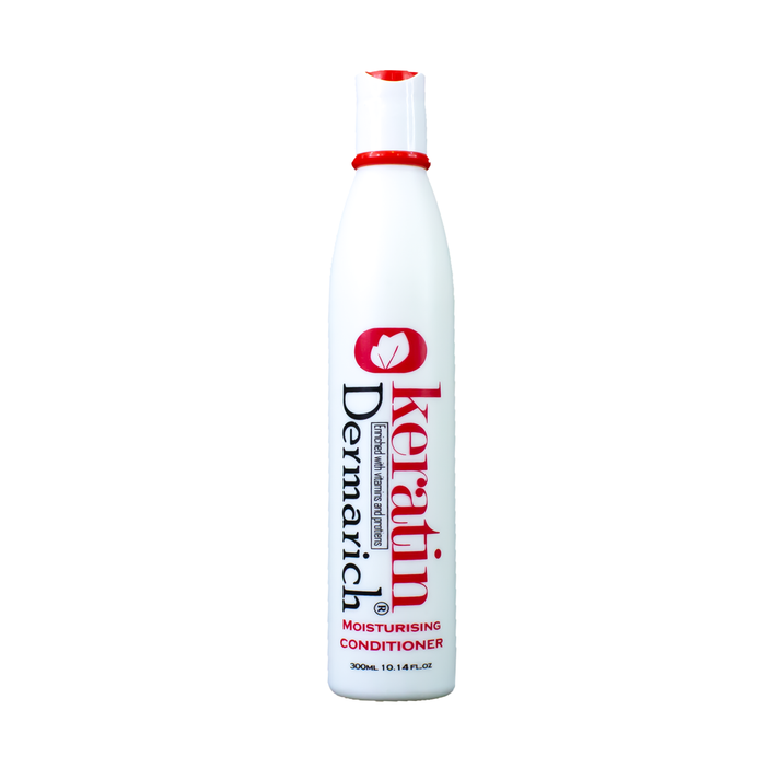 Derma Rich Keratin Moisturizing Conditioner 300ml Smooth & Nourishing Hair Care