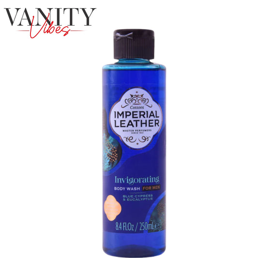 Imperial Leather Invigorating Body Wash For Men Blue Cypress & Eucalyptus 250ml