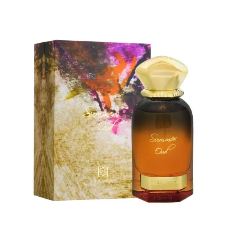 Ahmed Al Maghribi Perfumes Summer Oud EDP 60ml Long-Lasting Fresh Oud Fragrance for Men & Women