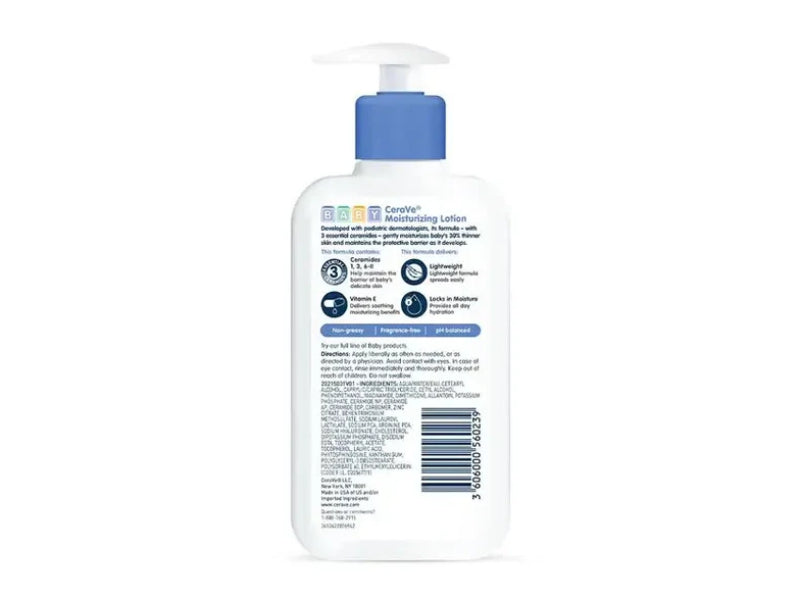 CeraVe Baby Wash & Shampoo 237 ml  Made in  USA