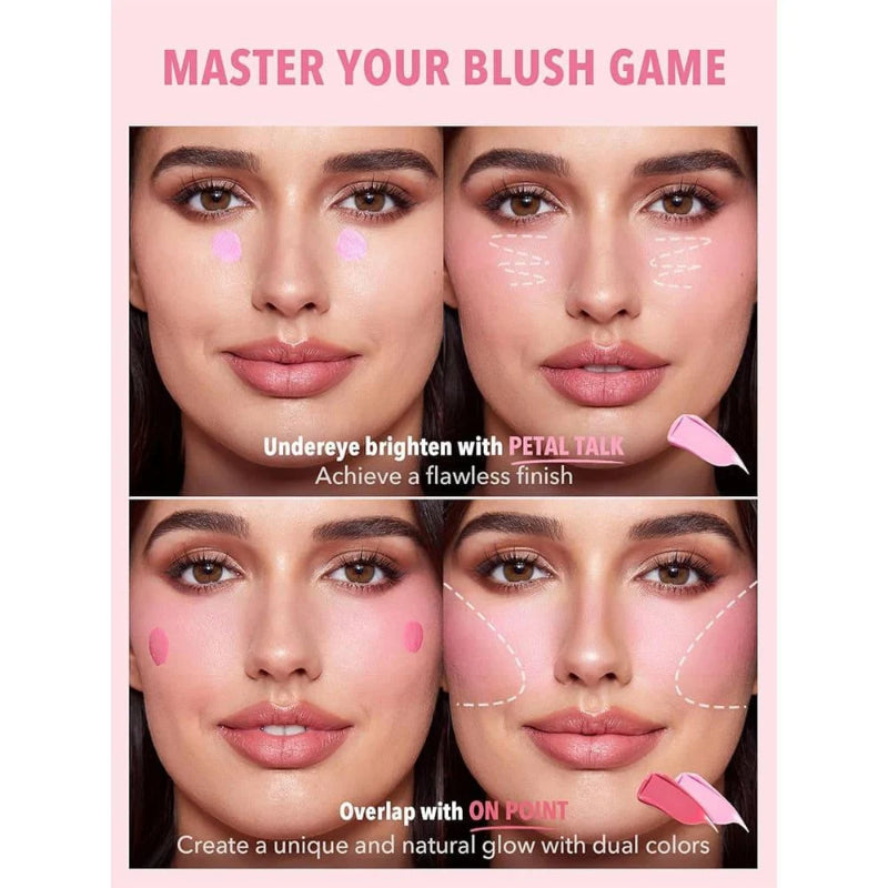 She Glam Sheglam Color Bloom Liquid Blush in Shade On Point 5.2 ml Natural Flush & Long-Lasting Glow
