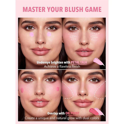 She Glam Sheglam Color Bloom Liquid Blush in Shade On Point 5.2 ml Natural Flush & Long-Lasting Glow