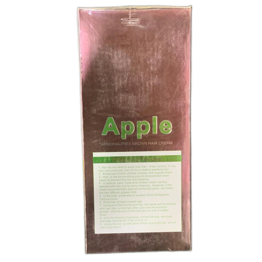 Apple Ammoni_a Free Brown Hair Cream
