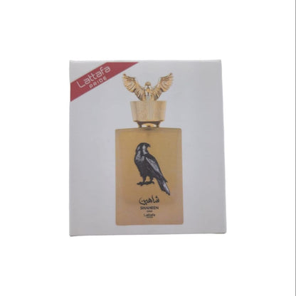 Lattafa Shaheen Gold Eau de Parfum Spray Trial Size, 20ml