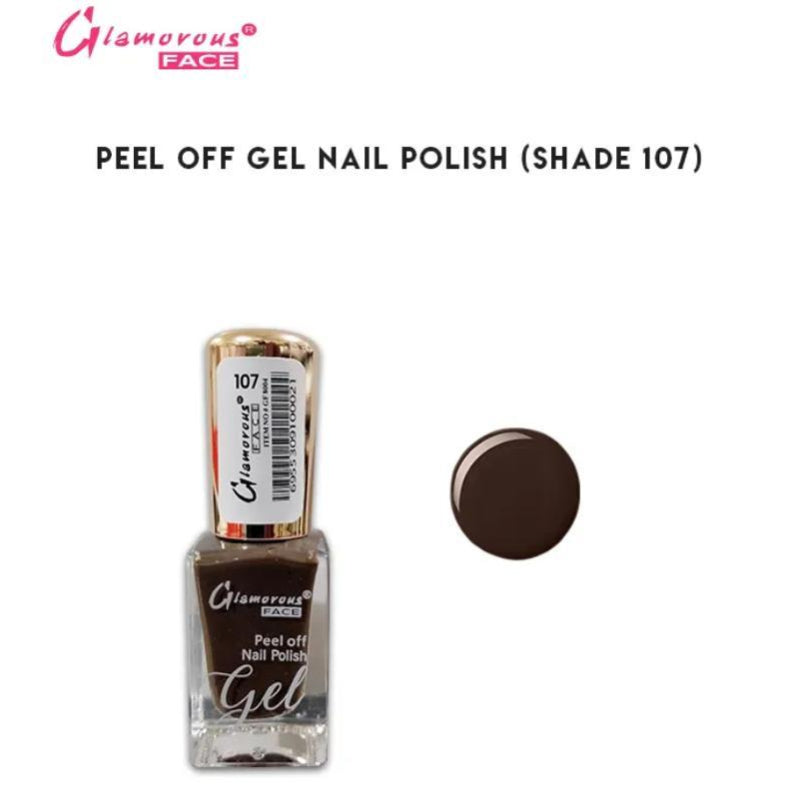 Glamorous Face Gel Peel Off Nail Polish (SHADE 107)