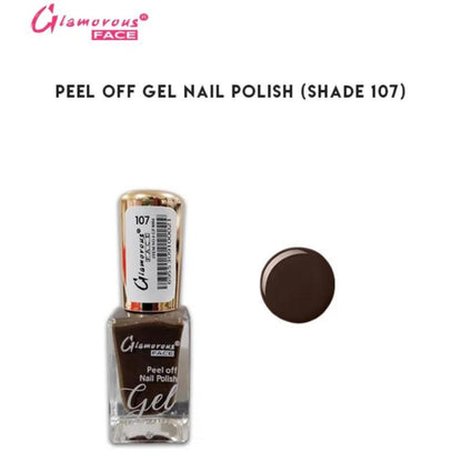 Glamorous Face Gel Peel Off Nail Polish (SHADE 107)