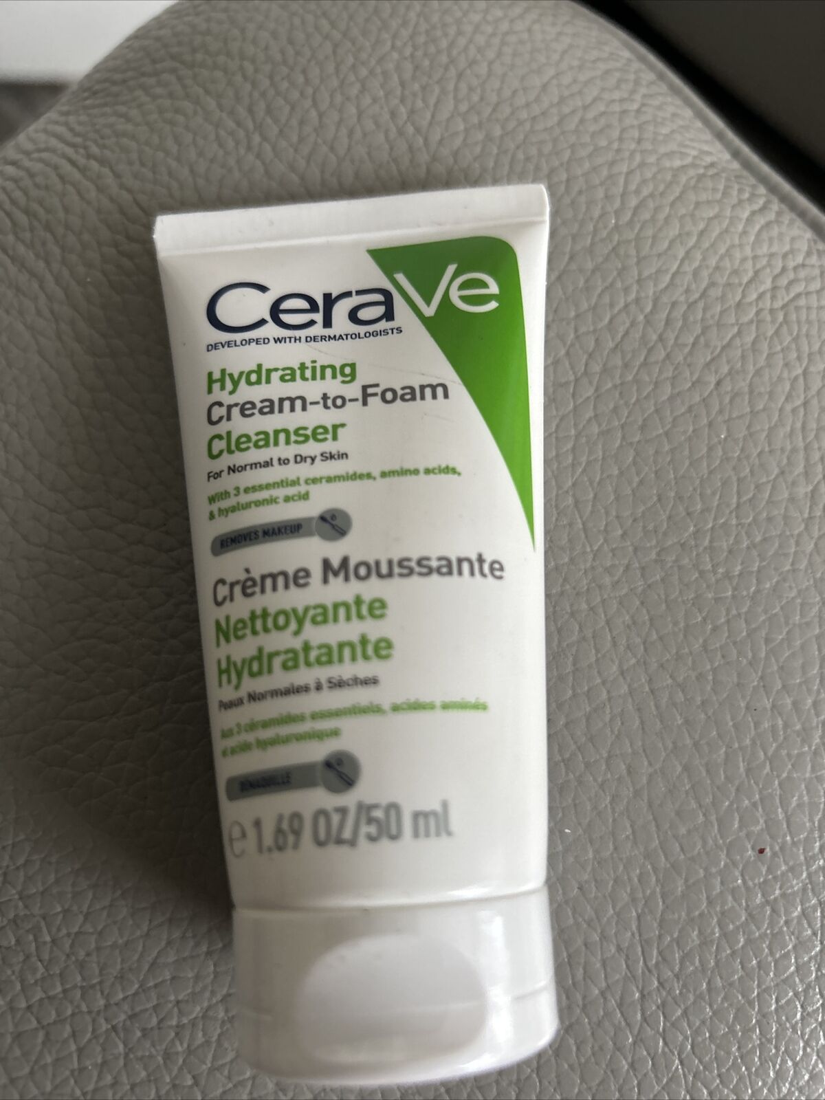 Cerave Hydrating Cream to Foam Cleanser for Normal to Dry Skin, 50ml