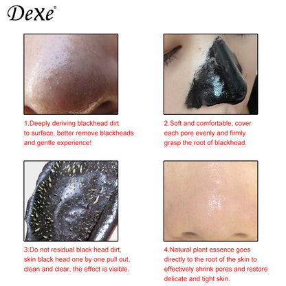 Dexe Deep Cleansing Black Mask 120 g Pore Cleansing & Skin Detox
