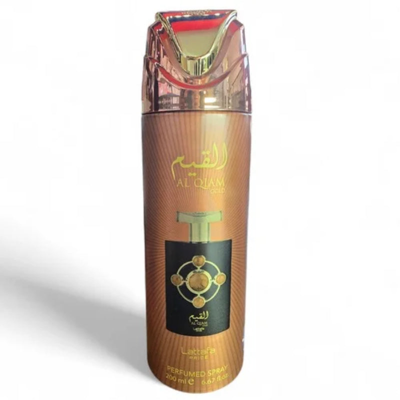 Al Qiam Gold Lattafa Pride Perfumed Spray 200ml - Long Lasting Rich Elegant Fragrance for Men & Women
