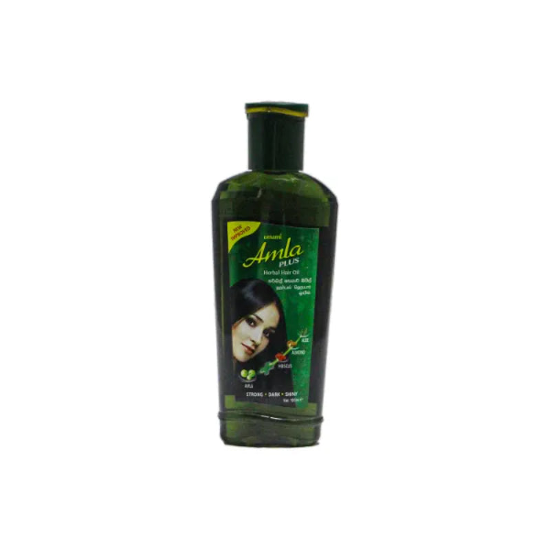Emami Amla Plus Herbal Hair Oil 100ml - Nourishing Hair Care Oil for Strong, Long, Thick & Healthy Hair Growth & Daily Use