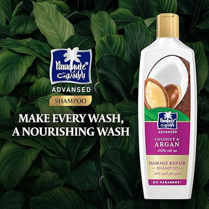 Parachute Adv Coconut & Argan Damage Repair Shampoo 340ml