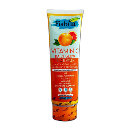Fiabila Vitamin C Daily Glow Face Wash 100 ml Whitening & Brightening Care