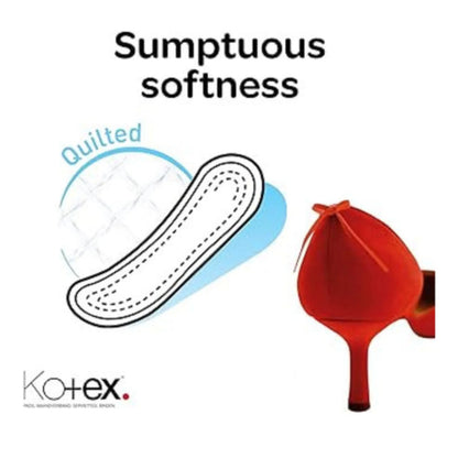 Kotex Quilted Maxi Pads 16pcs Super Soft & Absorbent
