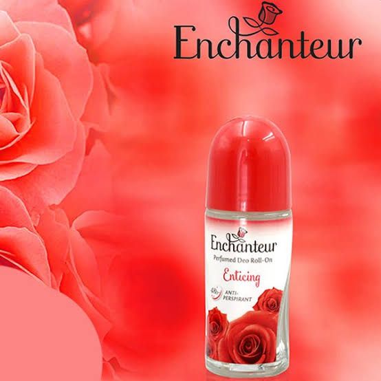 Enchanteur Enticing Roll-On Deodorant 50ml - Long Lasting Floral Fruity Fragrance Anti-Perspirant for Women Freshness & Odor 