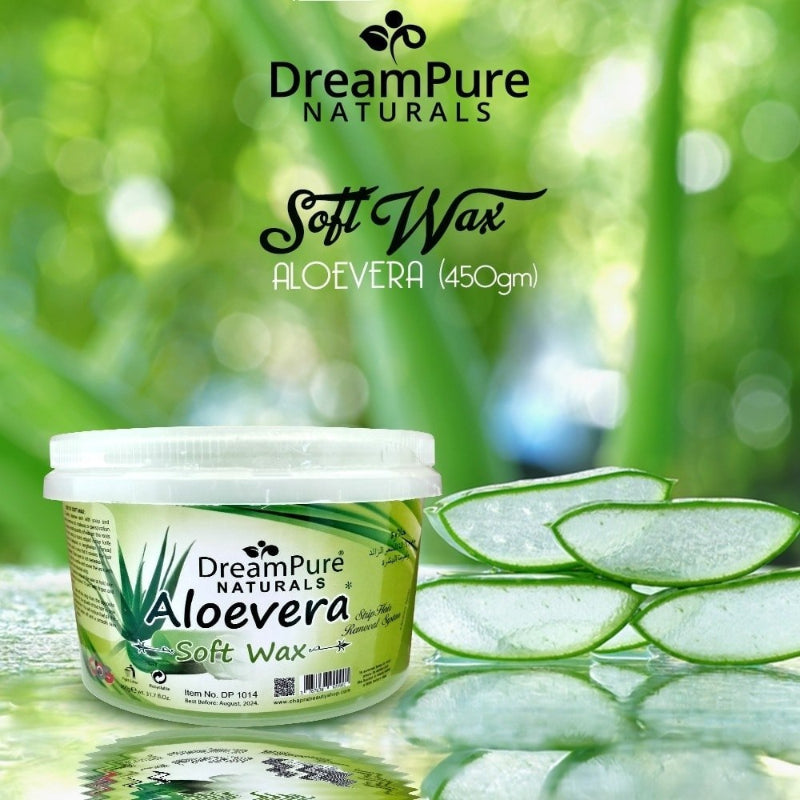 Dream Pure Natural Soft Wax Parlour Pack (ALOEVERA)