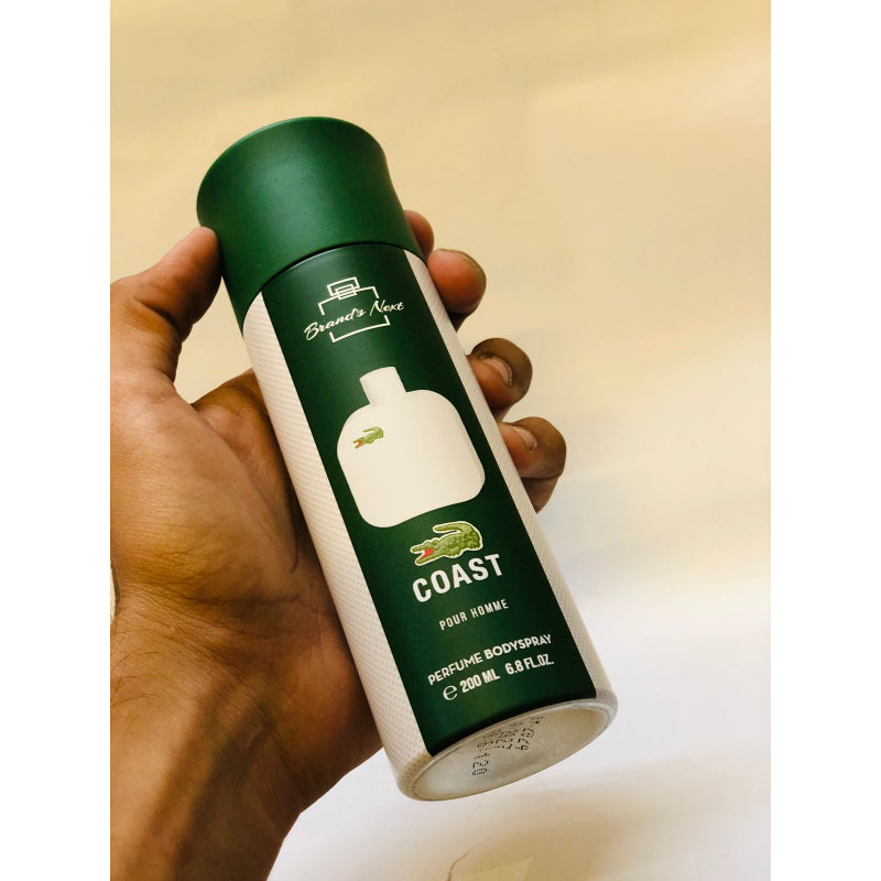 Brand’s Next Coast Pour Homme Perfume Body Spray 200ml Long-Lasting Masculine Fragrance