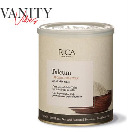 RICA Talcum Liposoluble Wax For All Skin Type 800ML