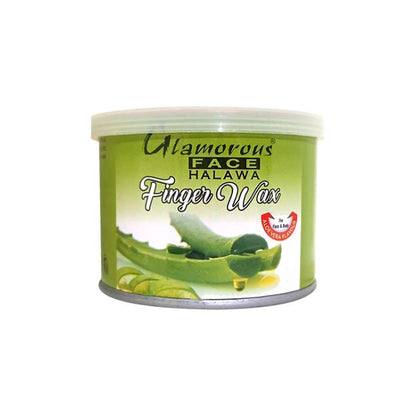 Glamorous Face Tin Finger Wax 250 gm (Aloevera)